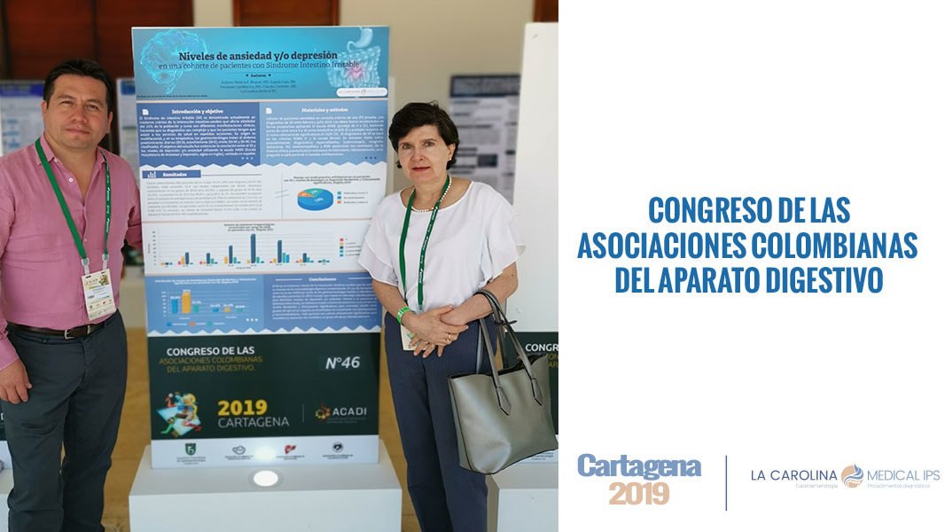 Póster ganador de La Carolina Medical IPS, dentro del marco del congreso ACADI 2019.